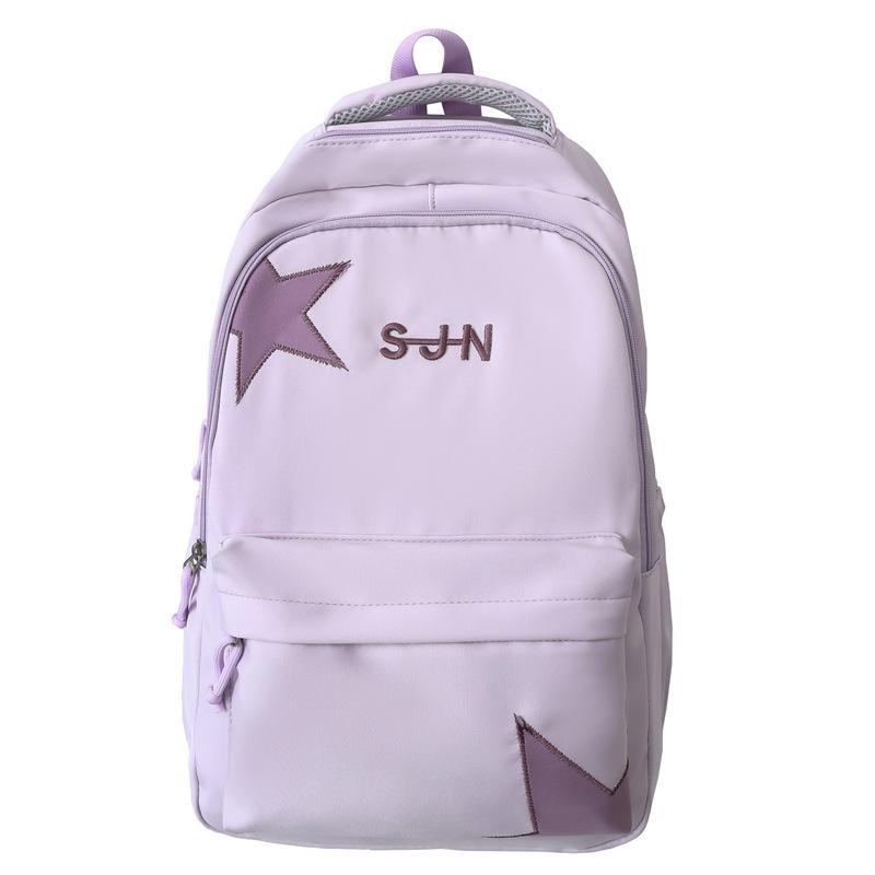 New Japanese Ins Campus Small Fresh Fashion Joker Bag Large Capacity Junior High School Students Backpack.