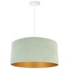 Hanging Lamp Ceiling Chandelier Golden Velvet Lampshade
