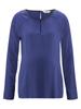 Women's Navy Blue Maternity Blouse Bellybutton Maternity