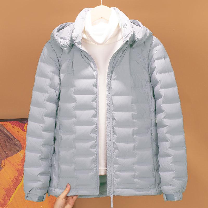 2025 Women's Winter Short Down Jacket with Detachable Hood - Versatile, Warm, Cold-Proof Coat for Outdoor Commutes