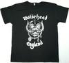 MOTORHEAD England Koszulka Klasyczny Rock Heavy Metal Lemmy Koszulka Męska Czarna Nowa
