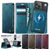 High Quality 2-in-1 Detachable Wallet Leather Magsafe Case For iPhone 17 Air 16 15 14 Plus 13 12 11 Pro Max Luxury Magnetic Flip