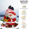 Santa Claus Gifts Customize Text Blanket Gift Personalized Blanket Warmthful Decor Great for Sofa Nap Home Decor Bed All-Season Use