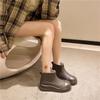 Trending 2025 Women's Short Waterproof Rubber Boots Adult Outdoor AntiSlip Thick Sole Fashionable Rain Shoes for Women