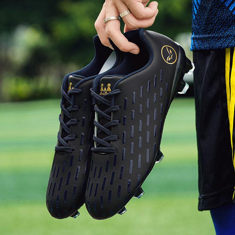 Men's and Women's Youth Students Professional Competition Training Shoes AG Spike Football Shoes Children's Football
