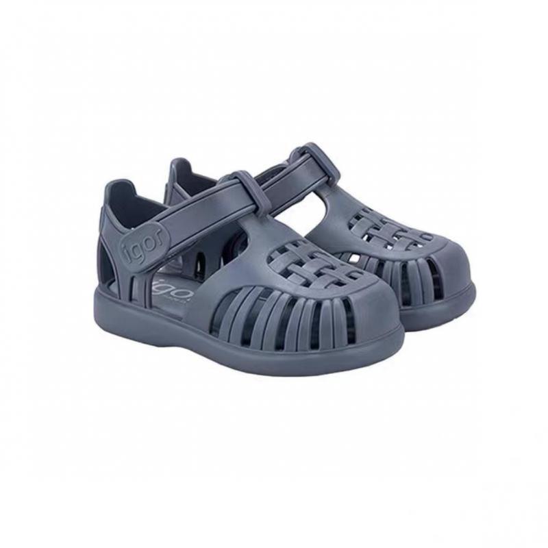 Solid Color Fashion Boys And Girls Roman Sandals Summer New Style Classic Design Children's Shoes Kids Casual Beach Sandal