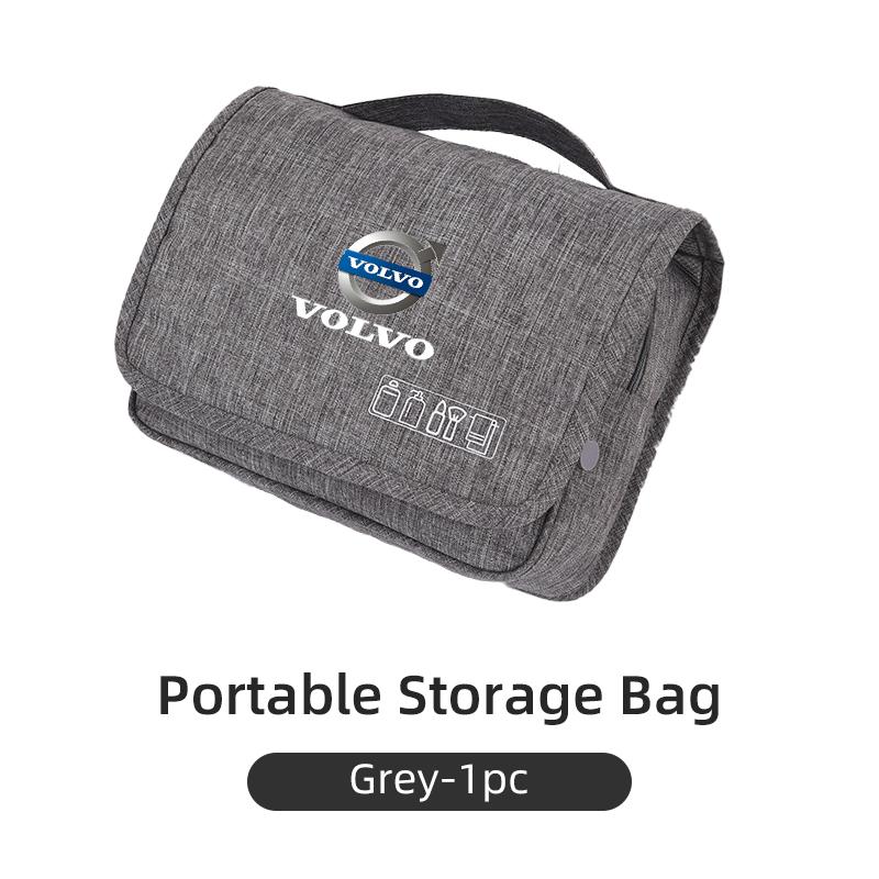 Car Makeup Box Toiletry Bag Travel Storage Case Accessories For Volvo XC60 S60 V40 V50 V60 XC40 V70 XC90 XV40 S70 XC70 Polestar JZ6