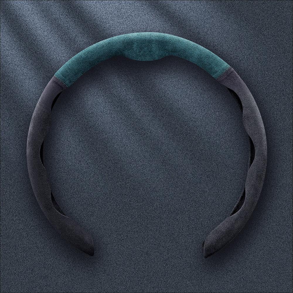 Car Steering Wheel Cover 38cm 15inch Ultra-thin Fur Non-slip Breathable Anti-skid Accessories Steering Wheel Decorative Supplies