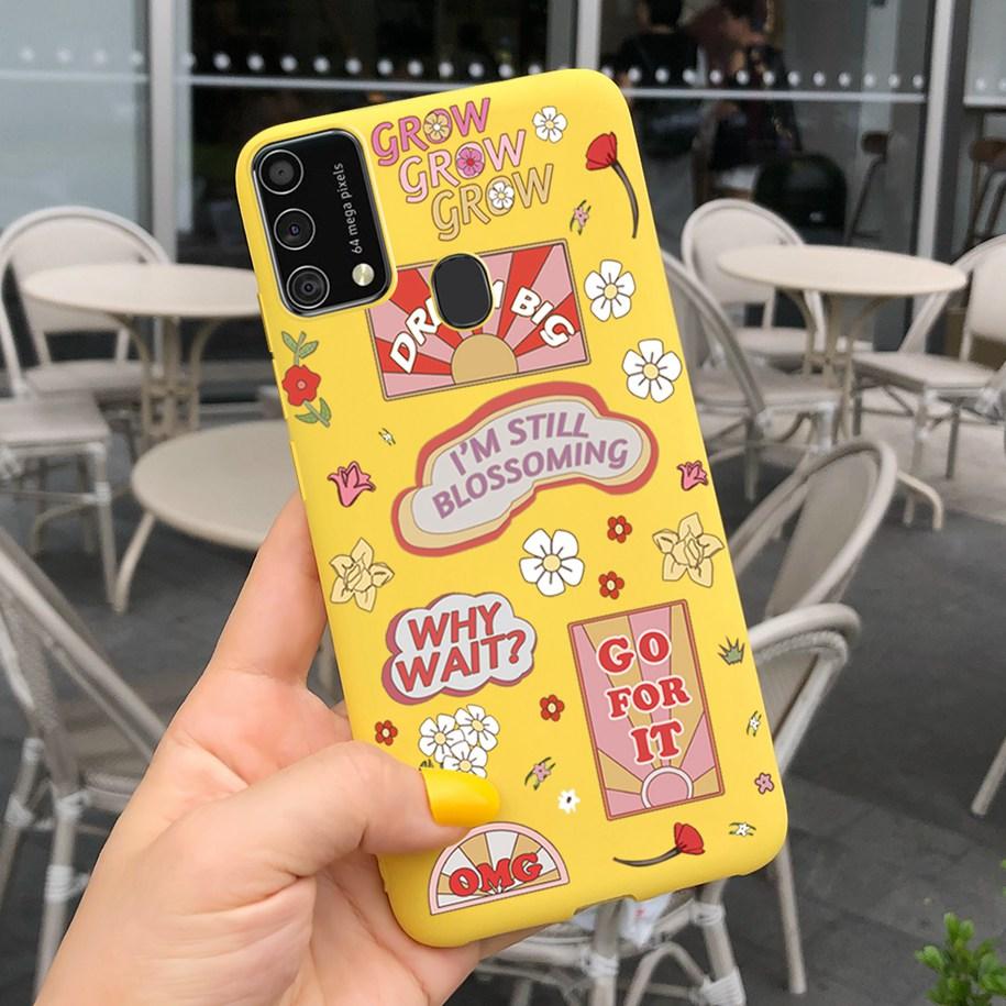 For Samsung Galaxy M31 M21s Case 2020 Couple Love Heart Phone Cover For Samsung M31 Prime SM-M315F M 31 M 21s Soft Case 6.4 Inch