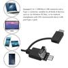 Portable Digital USB Microscope 8MM HD Inspection Magnifier IP67 Waterproof 10X-200X Magnification Camera