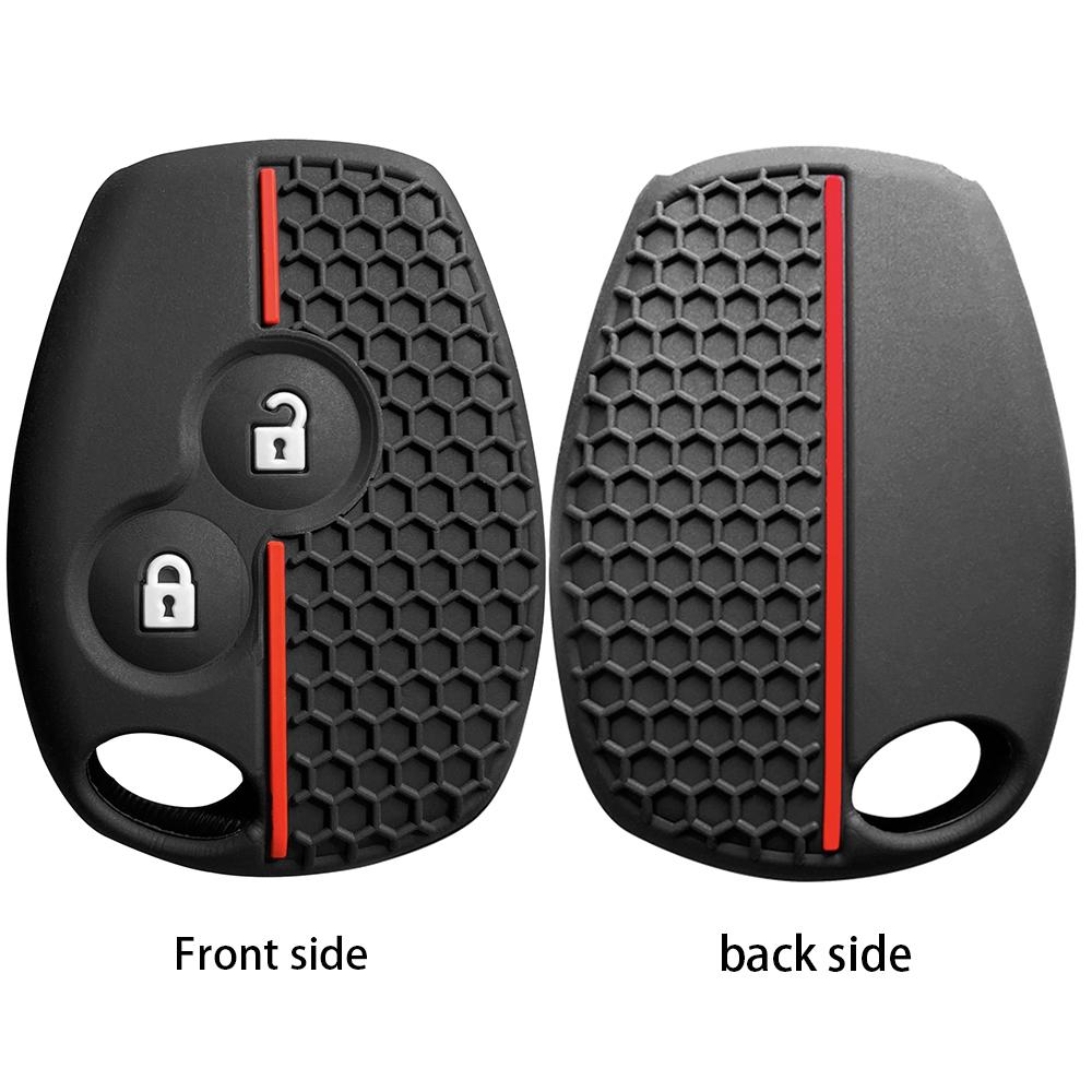 silicone key cover holder key case for Renault Clio 3 Logan 2 Dacia Duster sandero stepway Lada Largus for Nissan Almera terrano