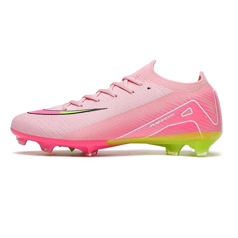 

Messi Cross-Border Seamless Long Spikes Soccer Shoes for Men, Women & Kids - Low-Top Training Shoes for Artificial Turf 39