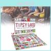 Tipsy Land Party Board Game Ultimate Fun Drinking Game For Friends And Celebrations