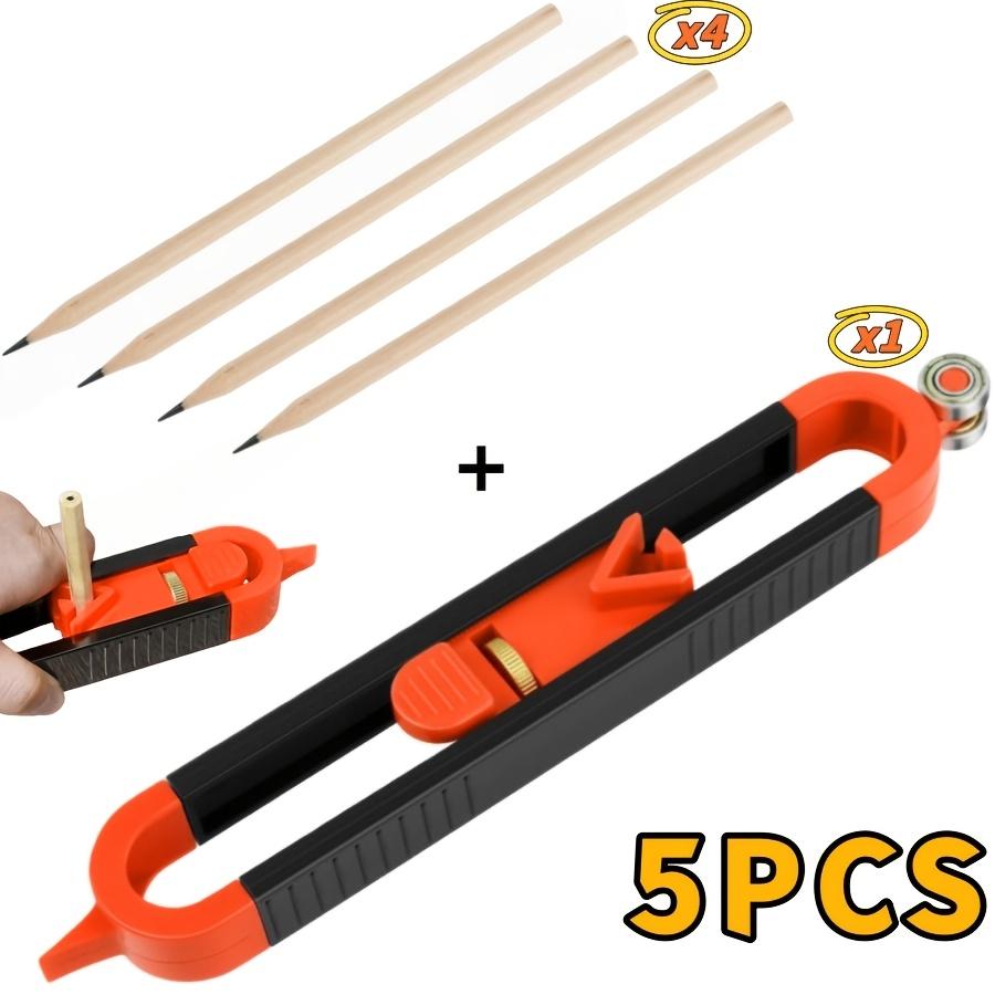 

5-piece woodworking curved ruler curve board - high-precision marking and shaping tool - adjustable arc ruler set
