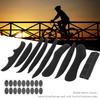 ZK40 2 Set Bicycle Electric Bike Helmet Liner Lining Hook&loop Sponge Combination Set