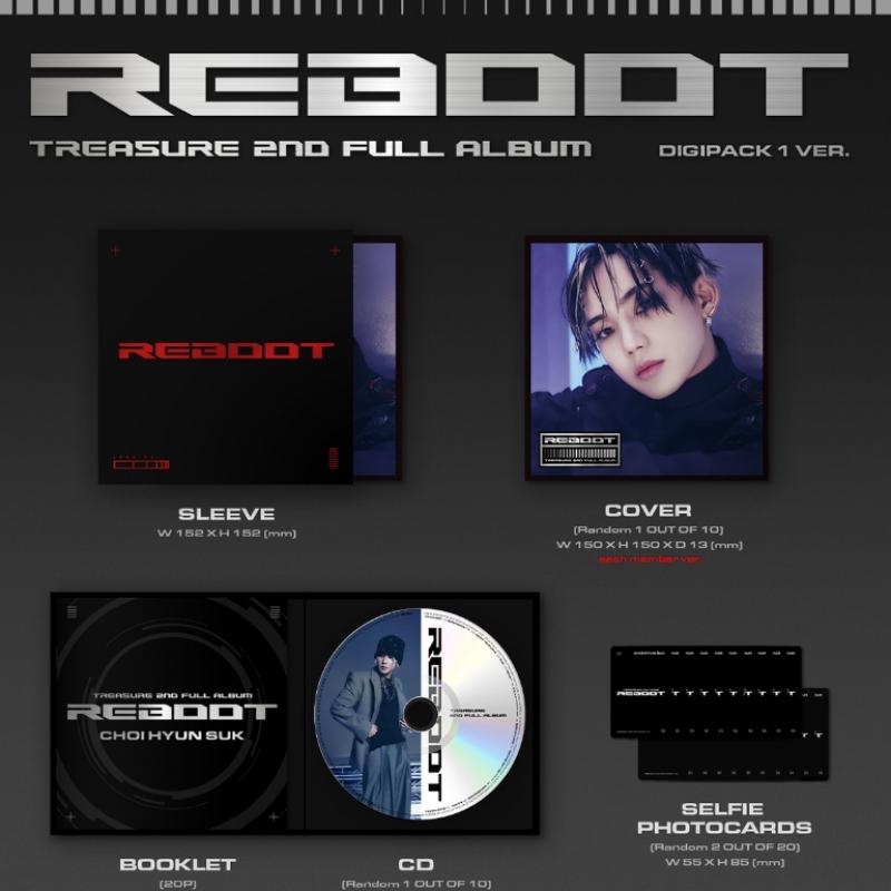 Treasure   Reboot  2. Album studyjny  Wersja Digipack. 