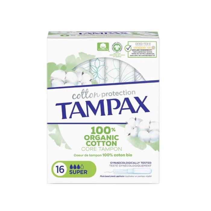Тампоны Tampax Organic Super Tampon 16 шт.