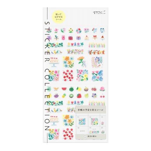 Midori Planner Sticker Yohaku Interior Pattern Peeling PET Decors 82743006