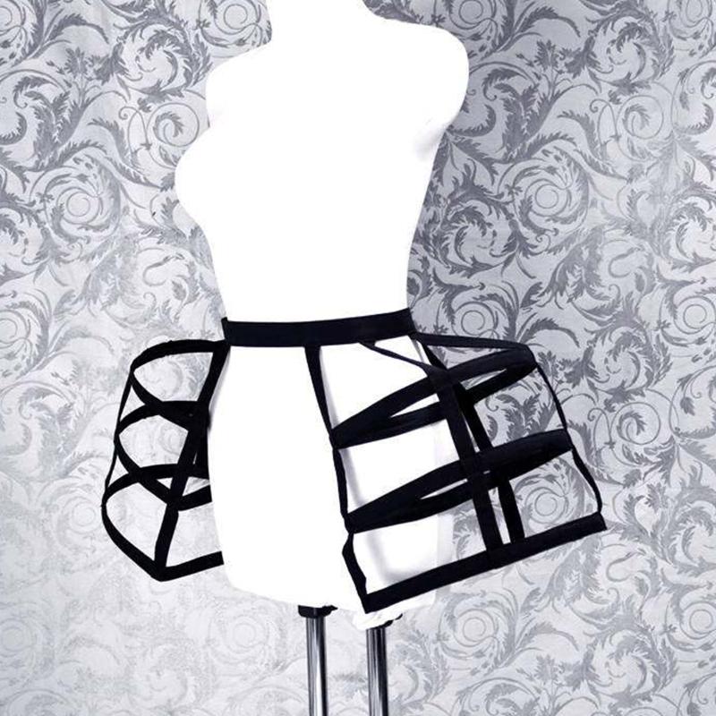Women Crinoline Petticoat Short 3 Hoop Cage Medieval Ball Gown Half Slips Girls Underskirt for Wedding Bridal Dress