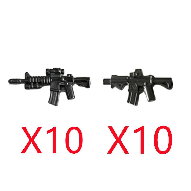 MOC Military Building Blocks Accessories Weapons Guns Special Forces Soldiers AKM Rocket Launchers Night Vision Toys Gifts X036