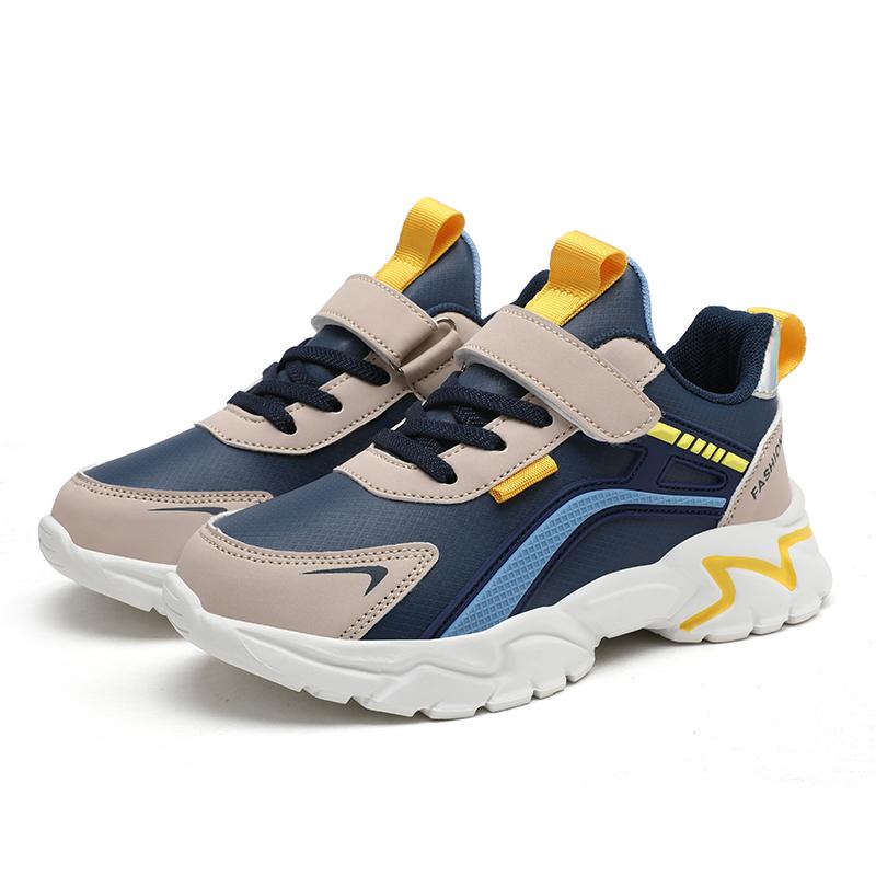 Dziecięce buty na co dzień Unisex lekkie buty studenckie do biegania skórzane buty sportowe dziecięce chłopięce rekreacyjne tenisówki