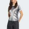 Adidas Originals Adilenium Sports Crew Neck Pullover Short Sleeve Regular T-Shirt Women tops KY5177