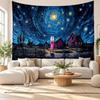 Courage the Cowardly Dog Wall Tapestry Home Decor Hanging Cloth Art Background Tapestry for Bedroom