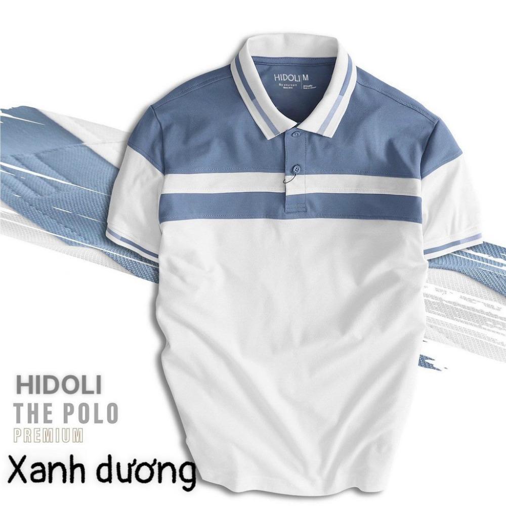 Men's Polo shirt, men's short sleeved mixed color shirt