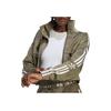Adidas Originals – Trainingsjacke mit Reißverschluss und Trefoil-Streifenprint – Damenjacken – Grün IC5356