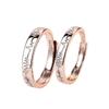 Earrings Imitation Mozambican Diamond Ring Couple Ring Wedding Crown 1 Carat Diamond Open Ring Ring Jewelry
