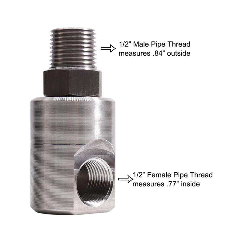 Better Quality Super Swivel 1/2 Inch Heavy Duty Hose Reel Swivel - Hose Reel Component Fittings for Multiple Applications