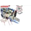 AZGIANT for BMW 7 Series E65 E66 745i 750i 760i  Auto Parking Brake 39T/40T Gear Actuator Repair Kit Car Handbrake Parts