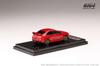HJ64 1/64 Mitsubishi Lancer Evolution X FINAL EDITION with Engine Display Model, Red Metallic, Finished Product