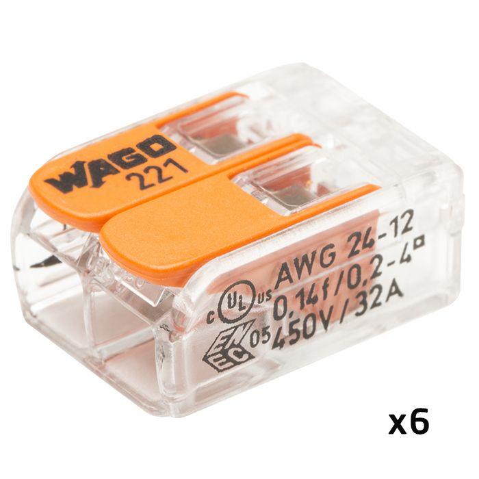 Blister Panaché De 20 Bornes De Connexion Automatique 2,3 Et 5 Entrées S221
