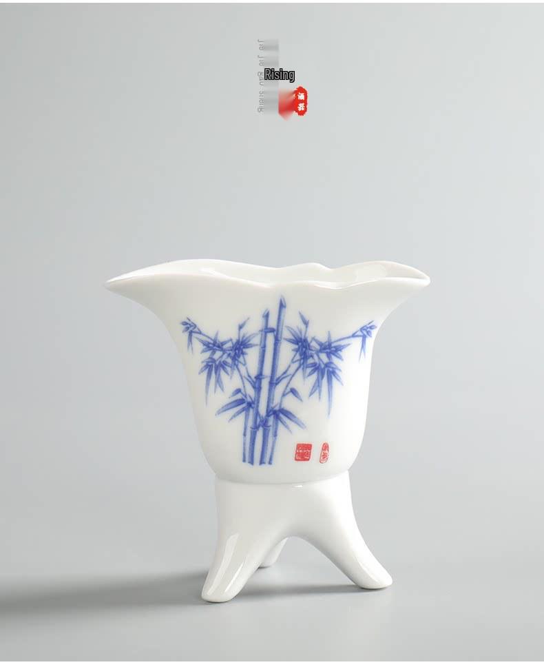 Emperor Celadon Ceramic Wine Set: Choose One or Two Retro Chinese Baijiu Cups