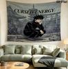 Arazzo da Parete Jujutsu Kaisen Appeso Estetico alla Parete Coperta in Tessuto Stampato Arazzi Decorativi per Camera da Letto Soggiorno Decorazione per la Casa