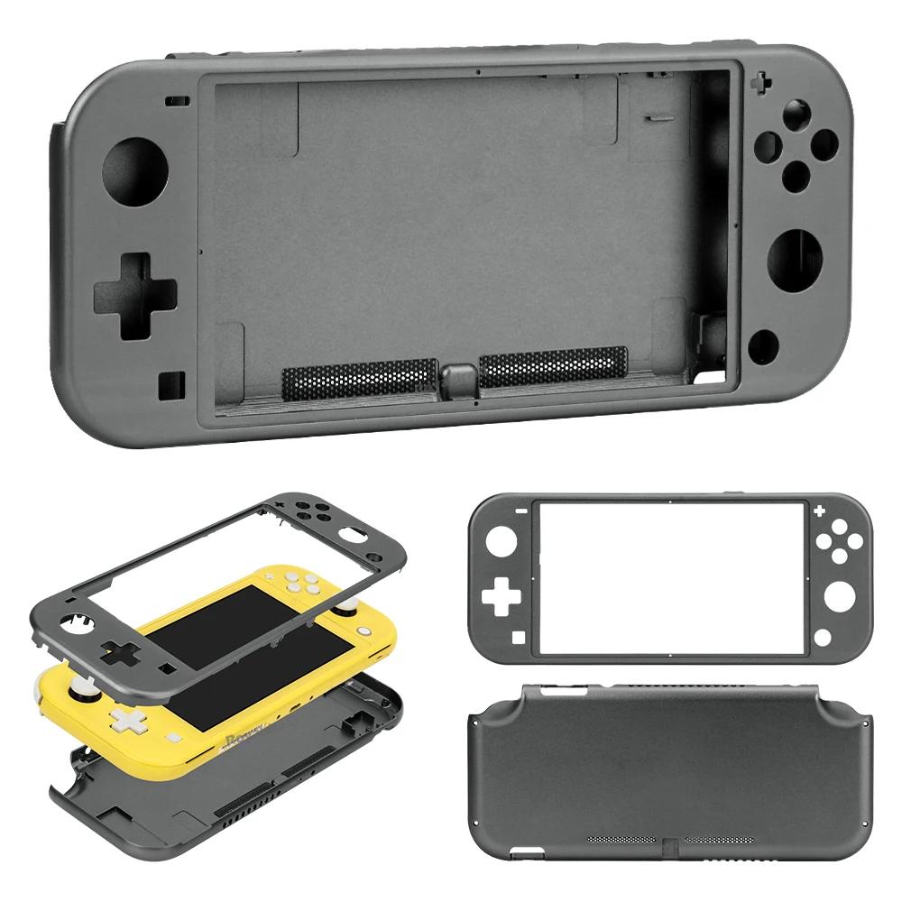 7 Colors Aluminum Alloy DIY Housing Replacement Back Plate Housing for NS Switch Lite Game Console Metal Shell Case Cover Access