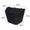 Multi Purpose Bike Basket with Cover ,Plastic Scooter Electric Hanging Bicycle Front Handlebar