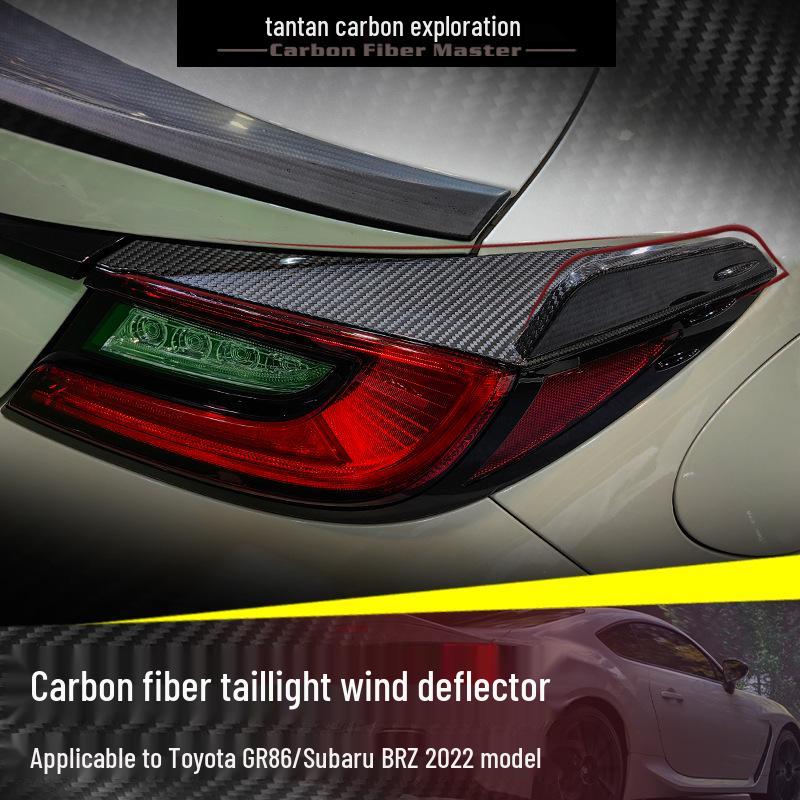 2022 Toyota GR86/Subaru BRZ Carbon Fiber Taillight Wind Knife
