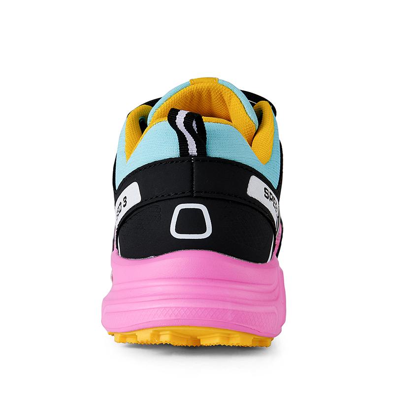 Neue Damen-Outdoor-Wanderschuhe, leichte, verschleißfeste Wanderschuhe für Bergsteigen, wasserdichte große Leder-Sportschuhe für Damen