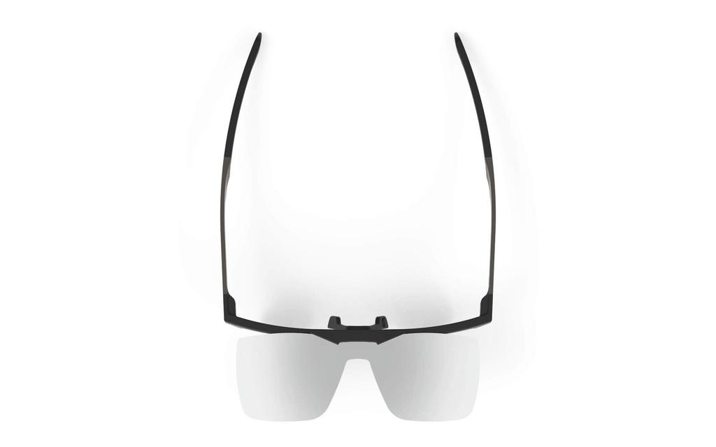 RUDY PROJECT Sports Sunglasses INKAS Flip-Up Half-Rim Black Matte Laser Black Shape A SP680906-0A00