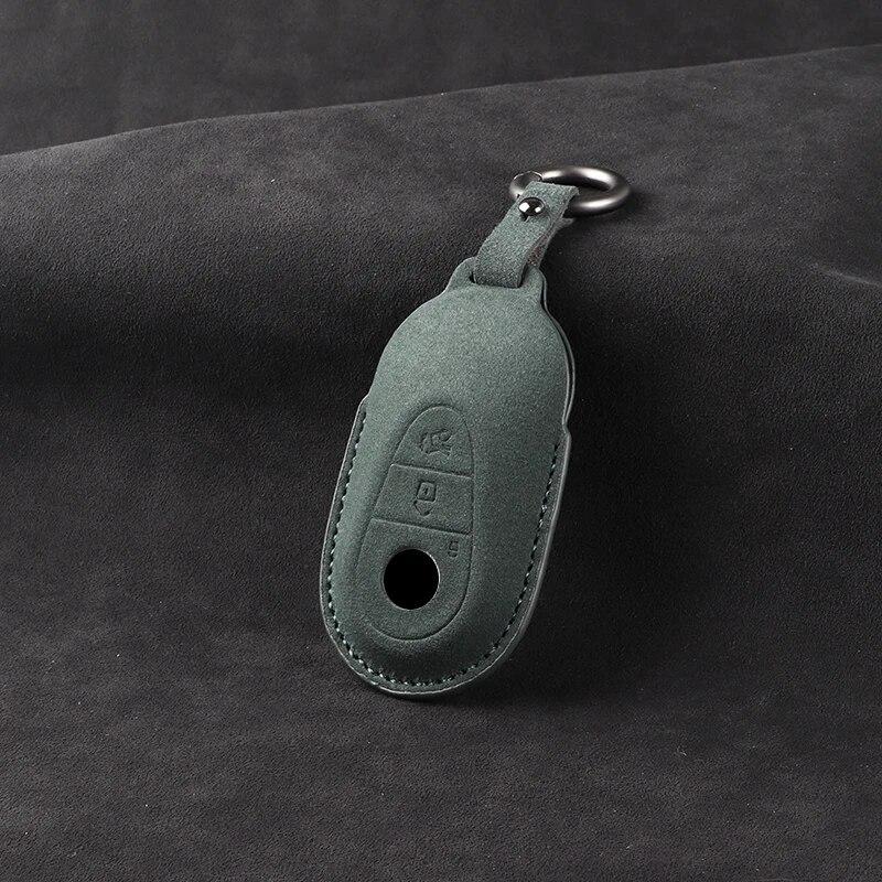 Car Key Case Cover For Mercedes Benz A B C E S Class W204 W205 W212 W213 W176 GLC CLE CLA GLB GLC GLS AMG W177 W222