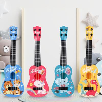 New! 16 Inch Kids Ukulele Guitar Toy 4 Strings Mini Children Musical Instruments Educational Learning Toy