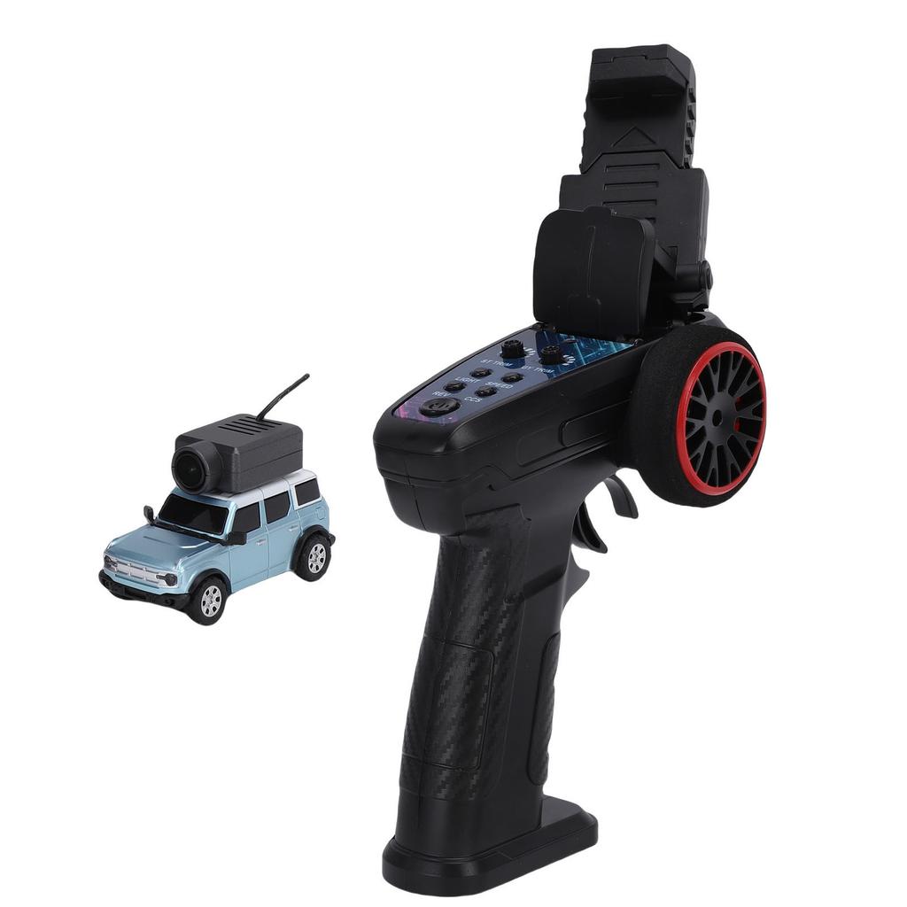2.4Ghz RC Car 1:64 Remote Control Drift Car with HD Camera APP Connection Self Stabilizing 3 Speed Control for Indoor Outdoor