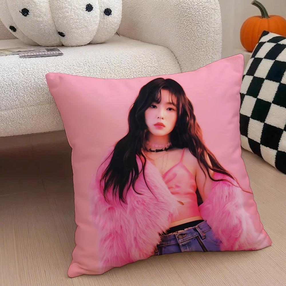 singer elegant IIrene BBae Joohyun Cushion Cover Throw Pillow Cover Hidden Button Durable Polyester Chair Cushion