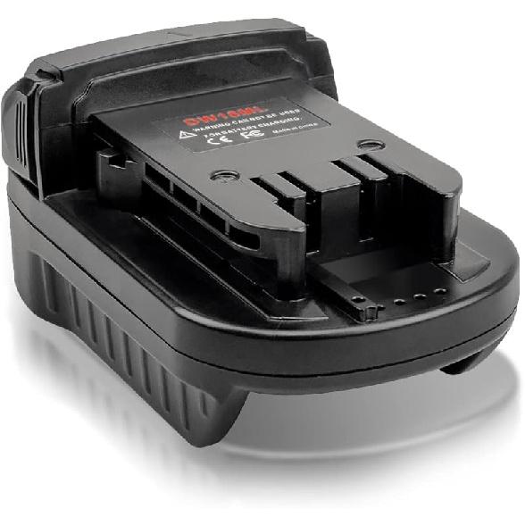 Адаптер для аккумулятора DeWalt к Milwaukee, Адаптер для литиевого аккумулятора DeWalt 20 В для преобразования в аккумулятор Milwaukee 18 В M18 для аккумуляторного инструмента Mil-Waukee M18 1 Pack