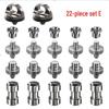1/4 to 3/8 Hot Shoe Camera Tripod Screw Set