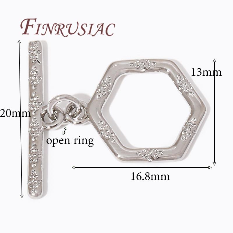 18k Gold Plated Toggle Clasp For Jewelry,OT Clasps For Bracelets Accessories DIY Jewelry Making Necklaces Connectors Findings