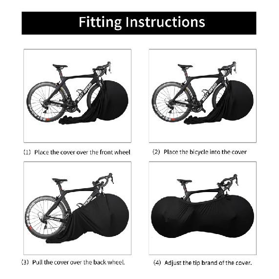 WEST BIKING Kryt na ochranu jízdního kola Ochranné vybavení pro MTB silniční cyklistiku Proti prachu Kryty kol Rám Úložný sáček odolný proti poškrábání