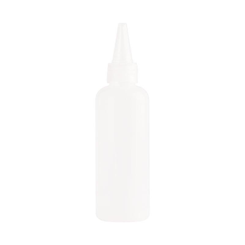 In Stock: 50 Semi-transparent 100ml Pointed-tip Squeeze Bottles for Liquid Pigment.